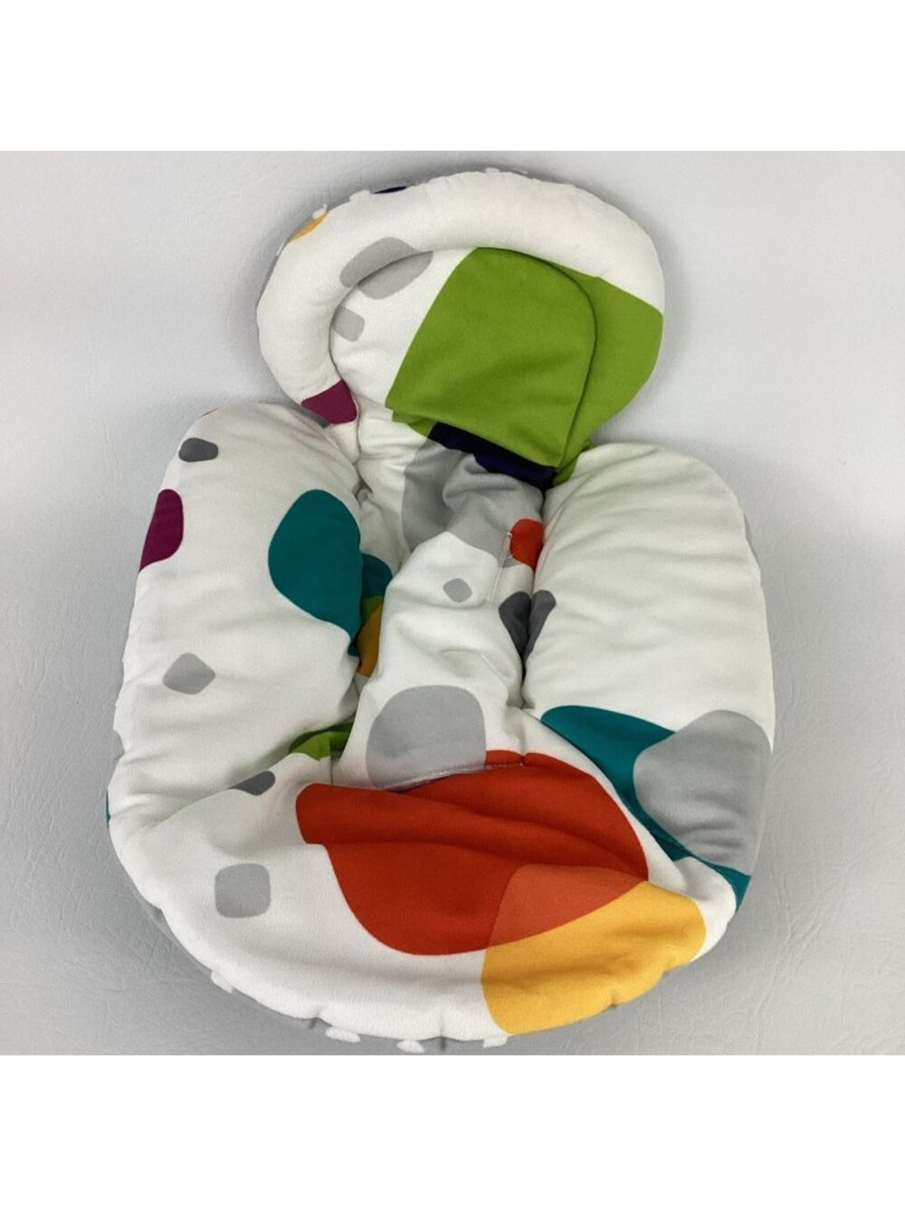 4 Moms Replacement Infant Seat Pad Polka Dots Reversible Newborn Insert Support